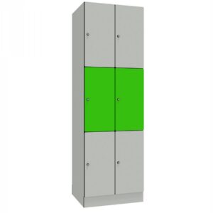 Szafki skrytkowe z HPL