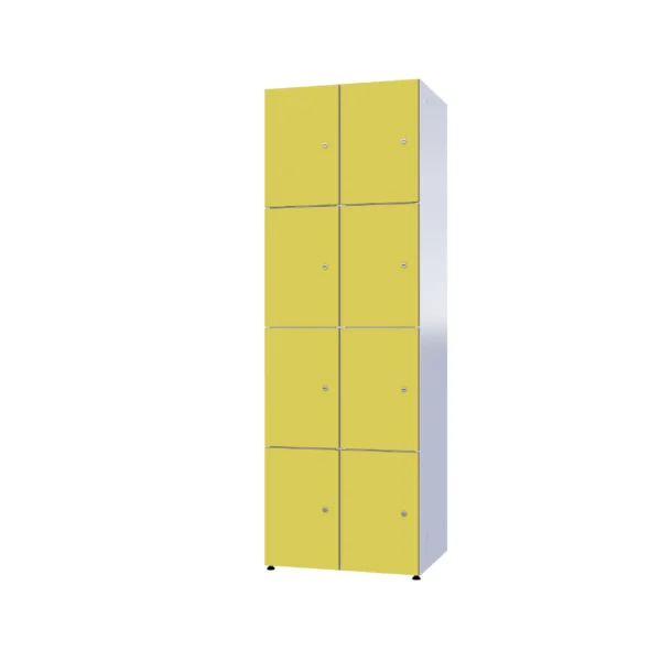 Modułowa szafka metal z HPL - Combo 4 poziomy