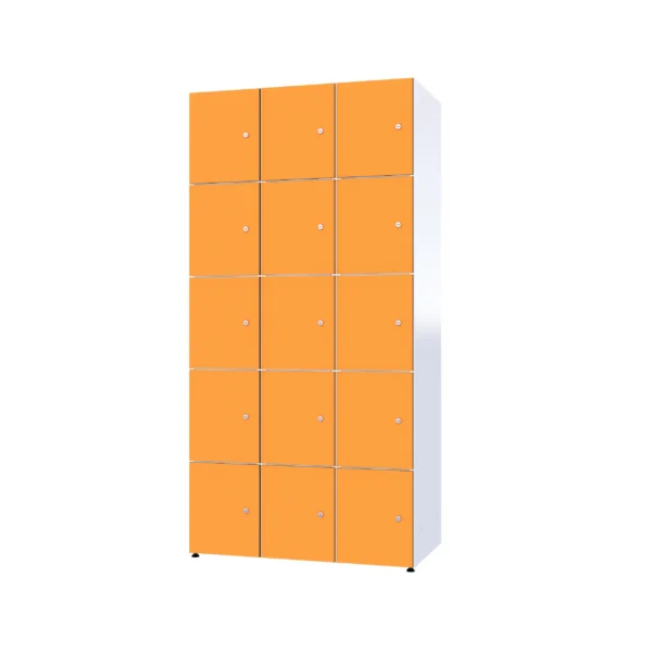 Depozytowa szafka metal z HPL - Combo