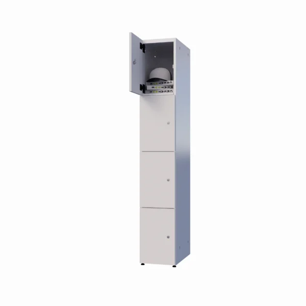 Modułowa szafka metal z LPW - Combo 4 poziomy