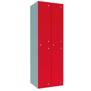 Szafka metalowa ze szkłem