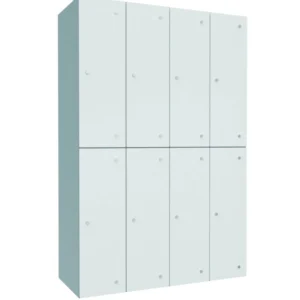 Szafki metalowe ze szkłem