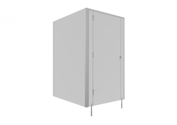 Kabiny WC z LPW -SOLARI 1 drzwi
