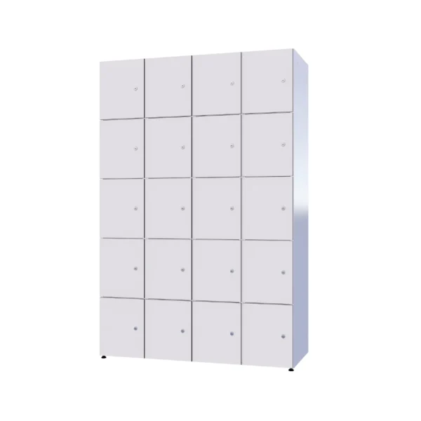 Depozytowa szafka metal z HPL - Combo