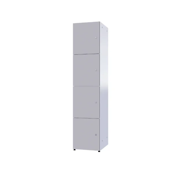 Modułowa szafka metal z HPL - Combo 4 poziomy