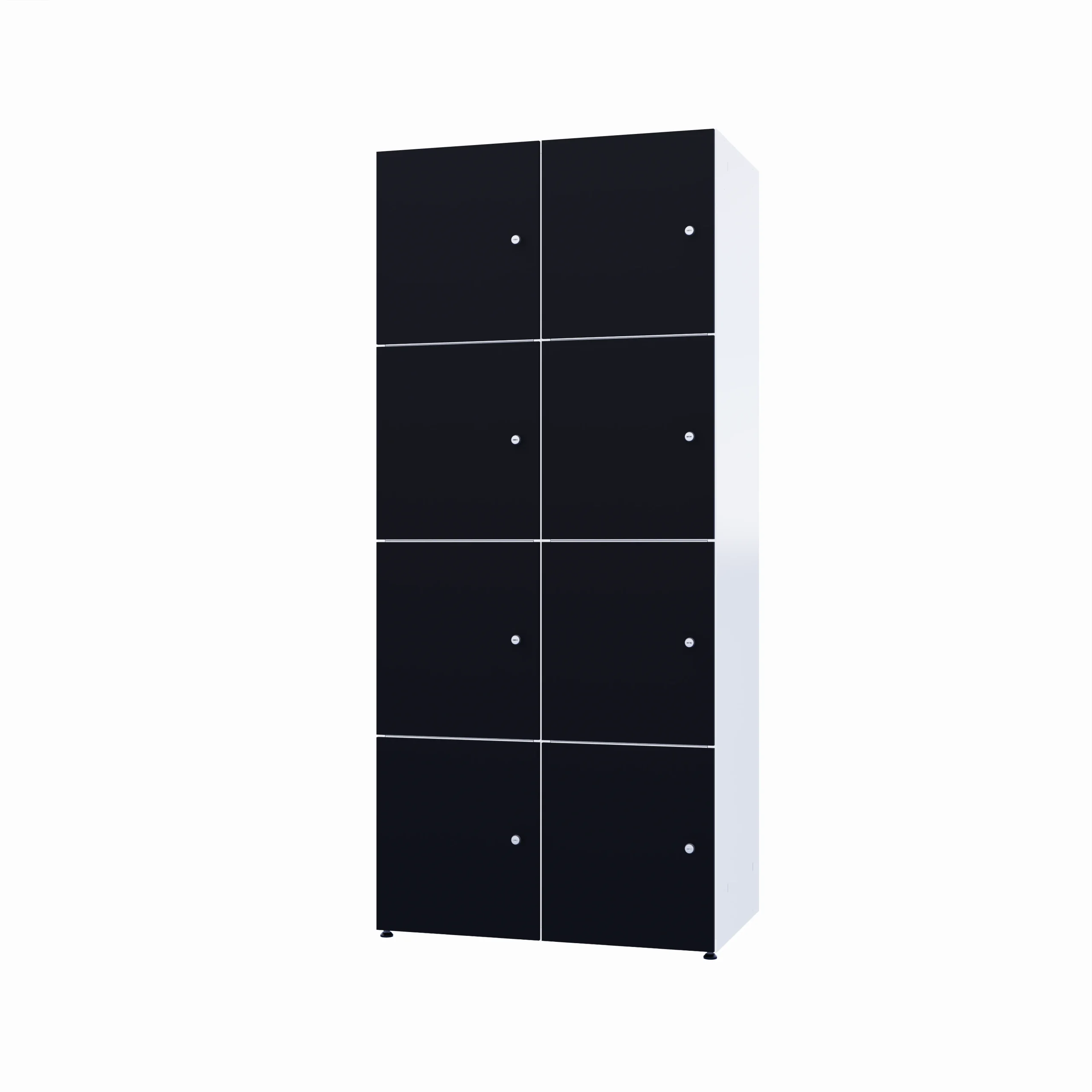 Modułowa szafka metal z HPL - Combo 4 poziomy - Image 50