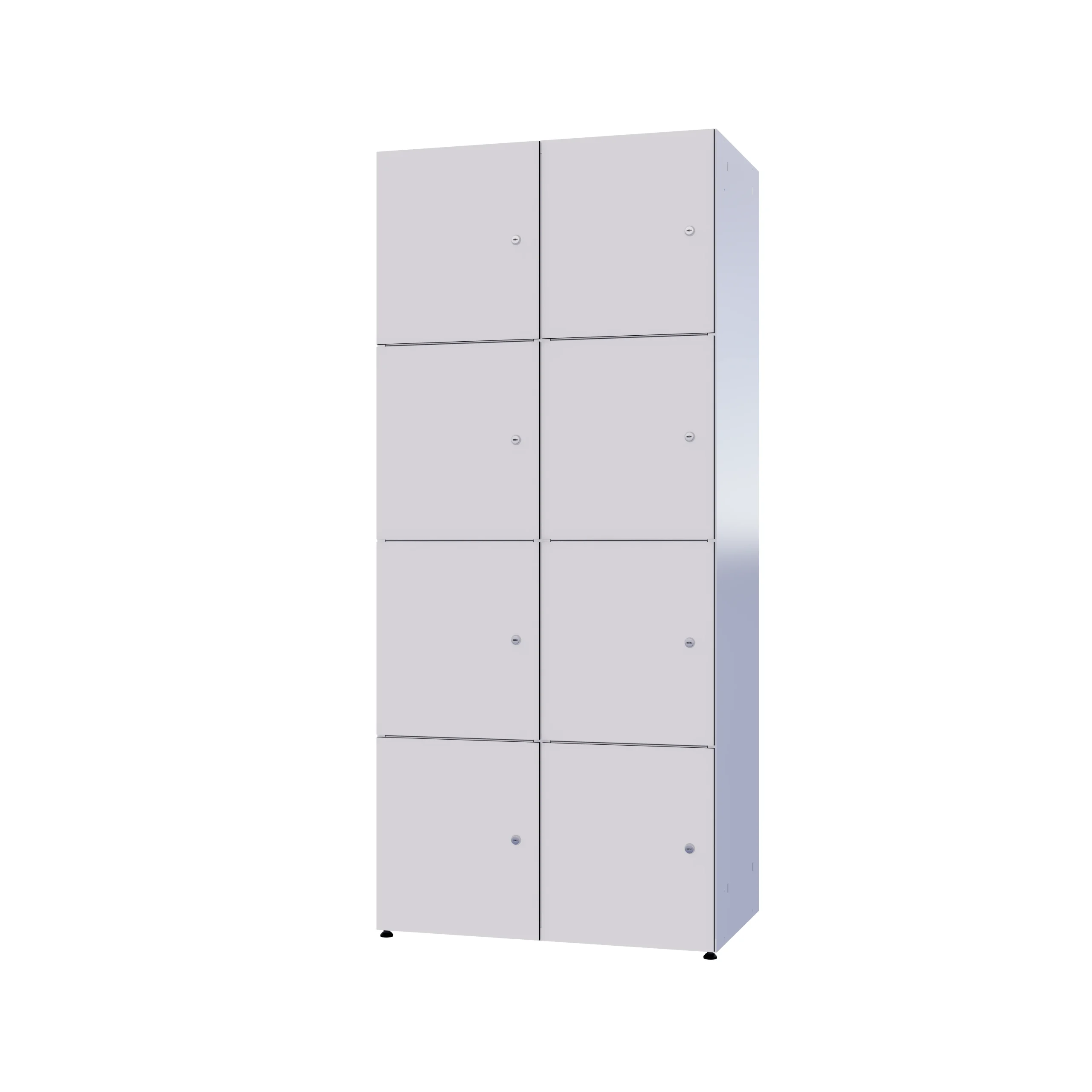 Modułowa szafka metal z HPL - Combo 4 poziomy - Image 49