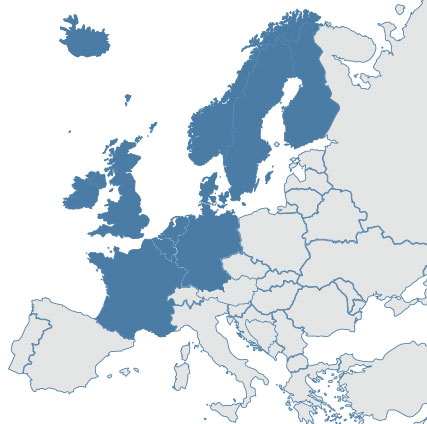 
					Mapa regionu doradcy: Kirche					