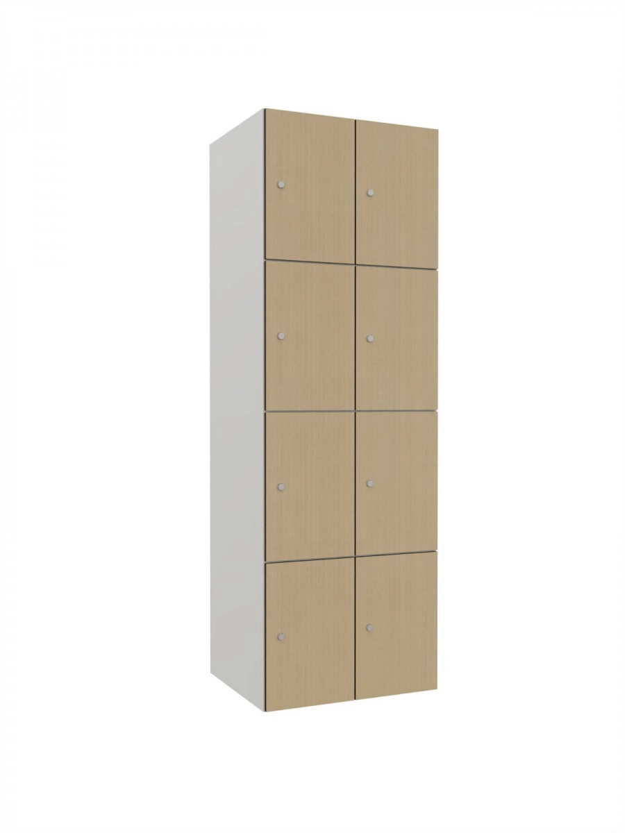 Modularer Metallschrank mit HPL-Beschichtung – Combo, 4 Ebenen - Image 46