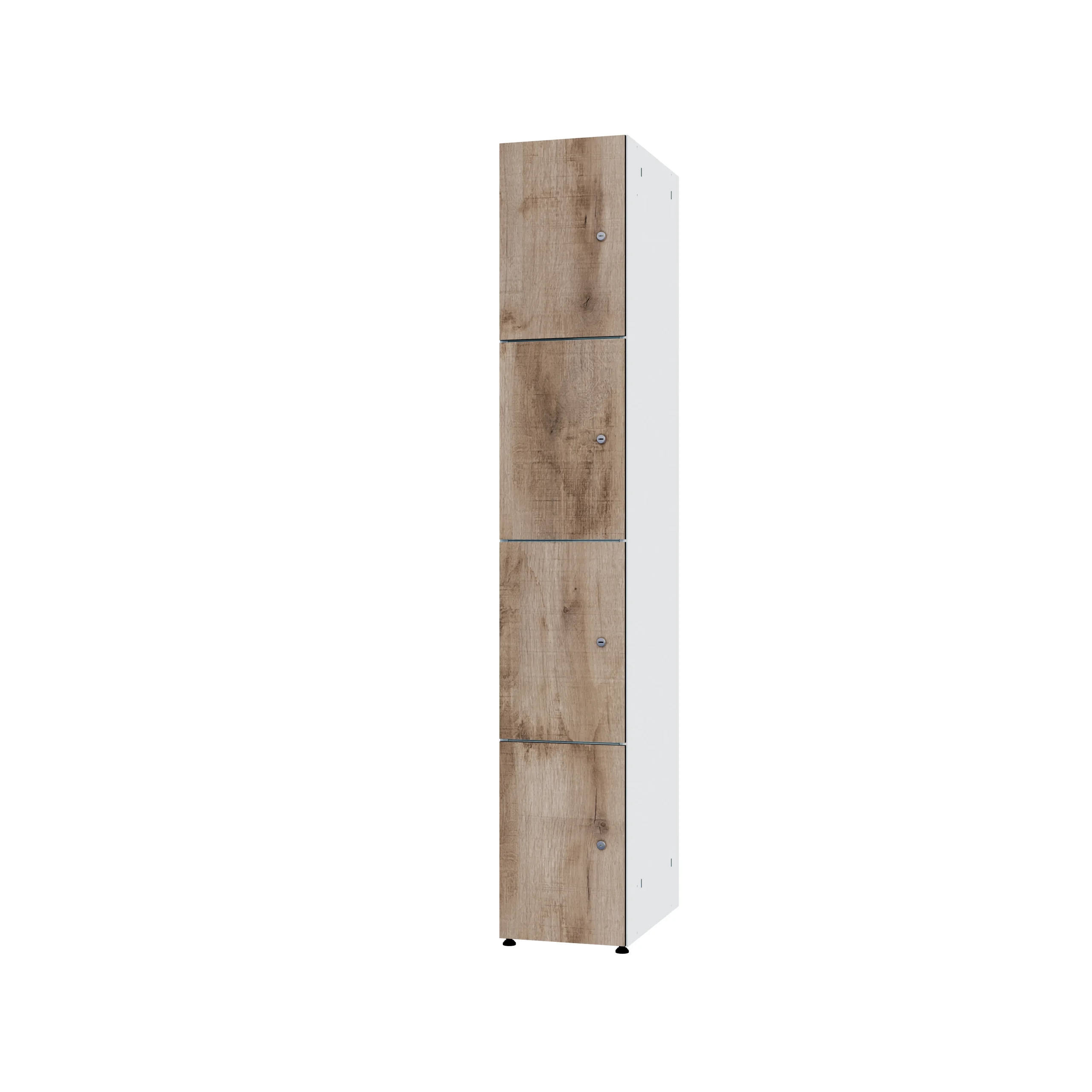 Modularer Metallschrank mit HPL-Beschichtung – Combo, 4 Ebenen - Image 4