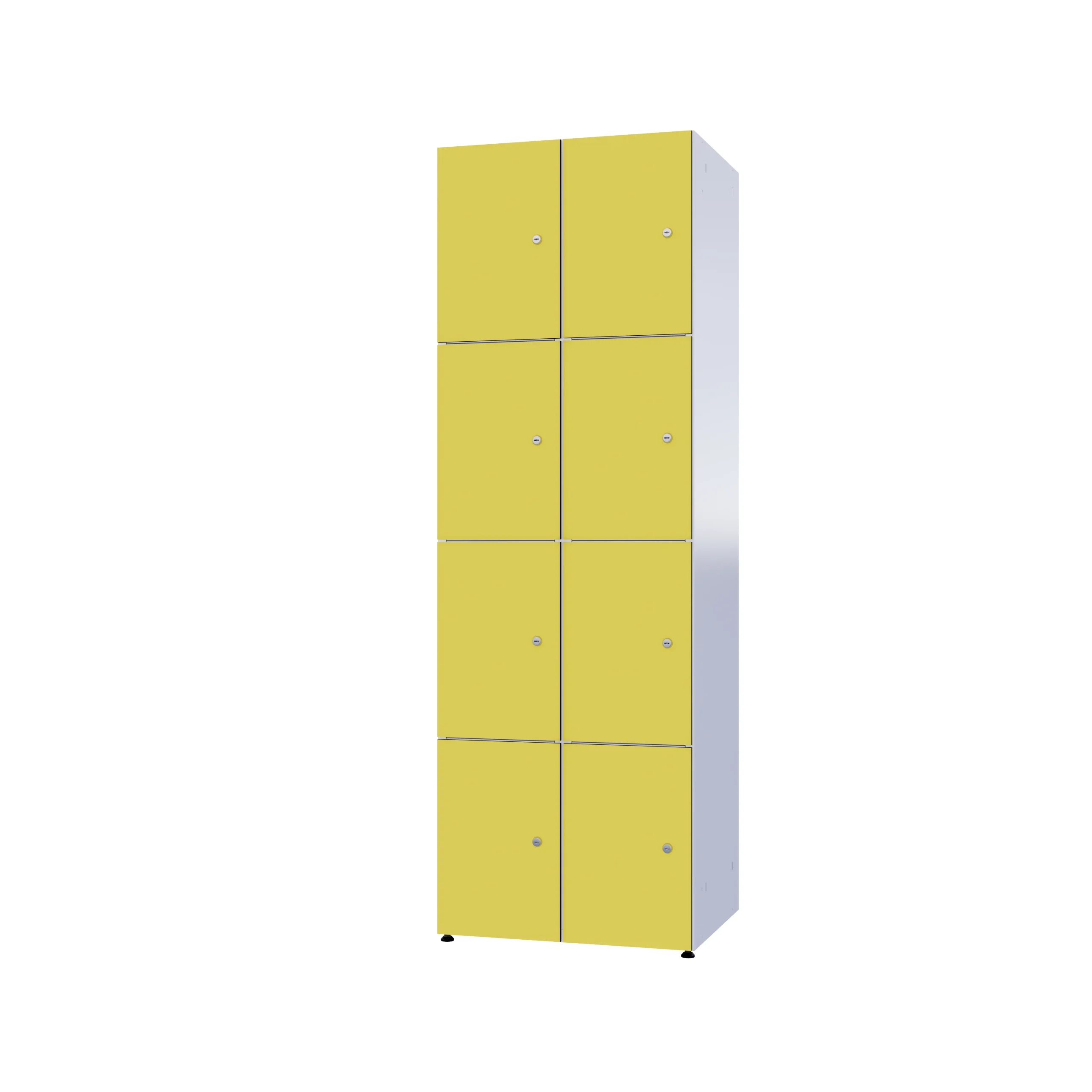 Modularer Metallschrank mit HPL-Beschichtung – Combo, 4 Ebenen - Image 44