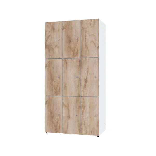 Modularer Metallschrank mit HPL-Beschichtung – Combo