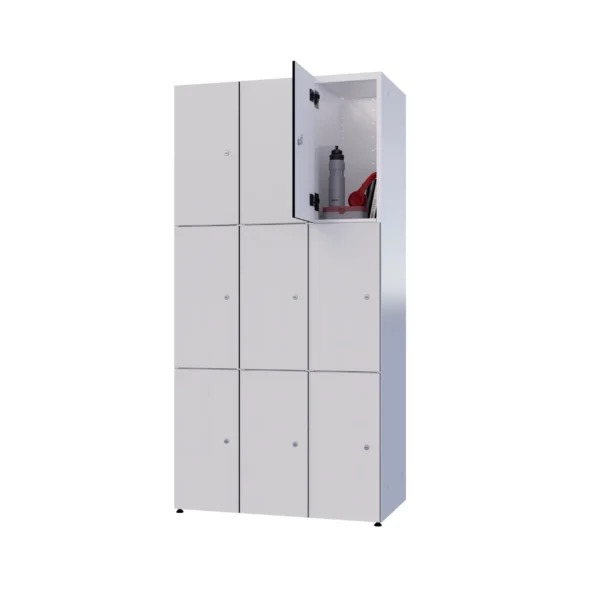 Modularer Metallschrank mit HPL-Beschichtung – Combo