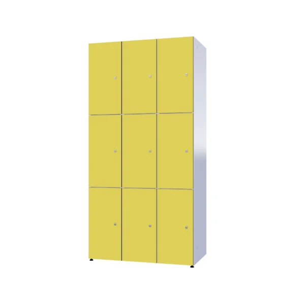 Modularer Metallschrank mit HPL-Beschichtung – Combo