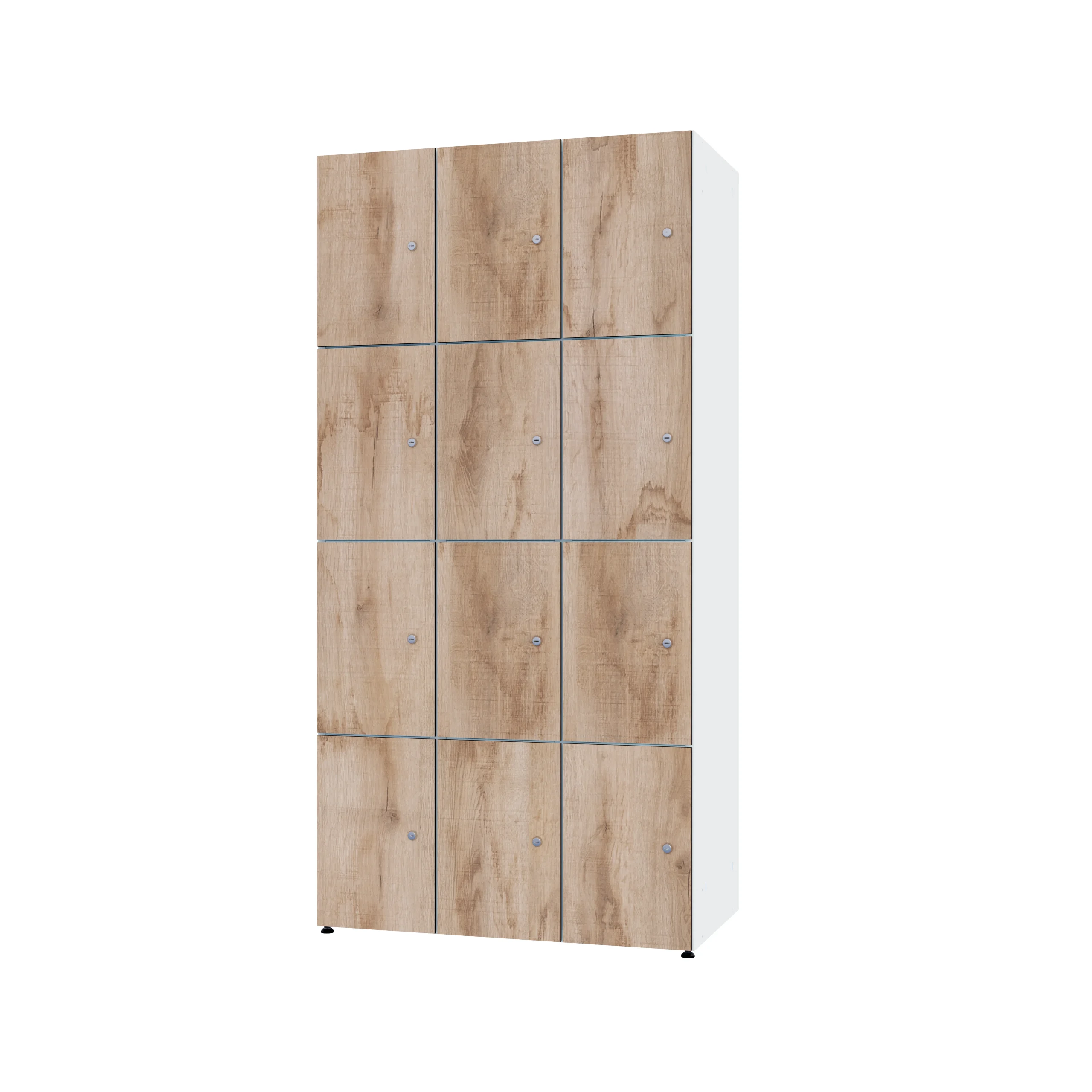 Modularer Metallschrank mit HPL-Beschichtung – Combo, 4 Ebenen - Image 64