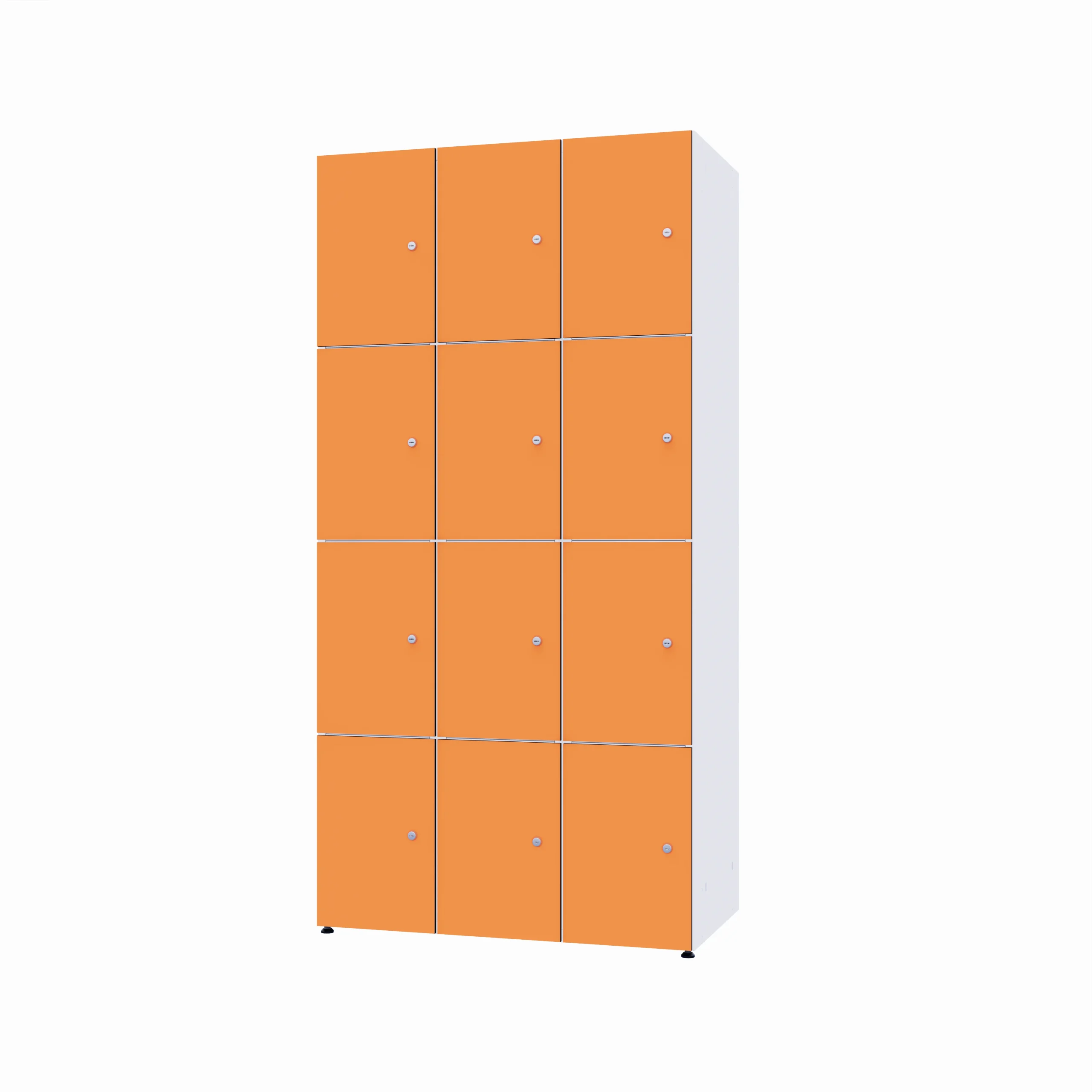 Modularer Metallschrank mit HPL-Beschichtung – Combo, 4 Ebenen - Image 74