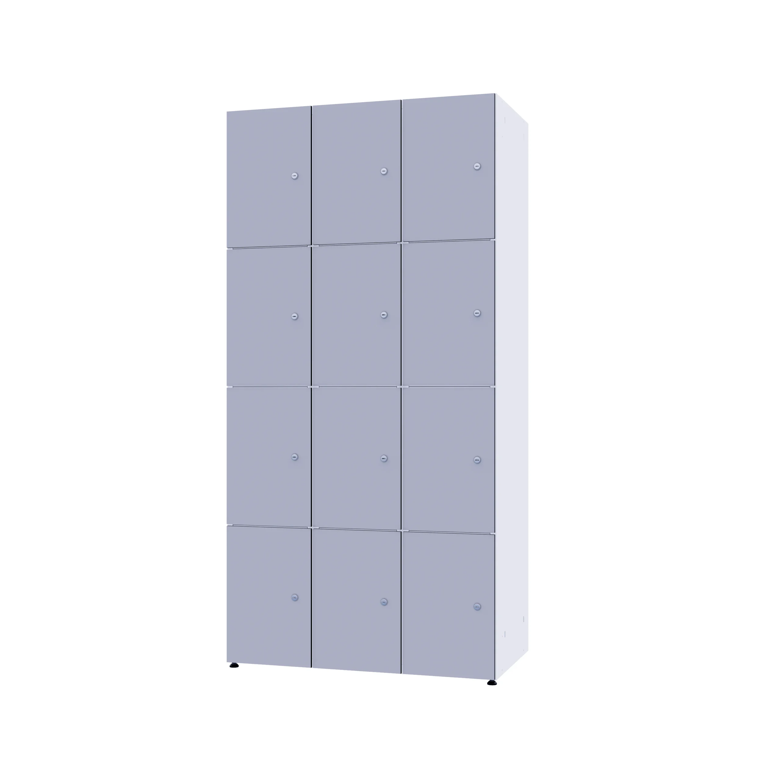 Modularer Metallschrank mit HPL-Beschichtung – Combo, 4 Ebenen - Image 69