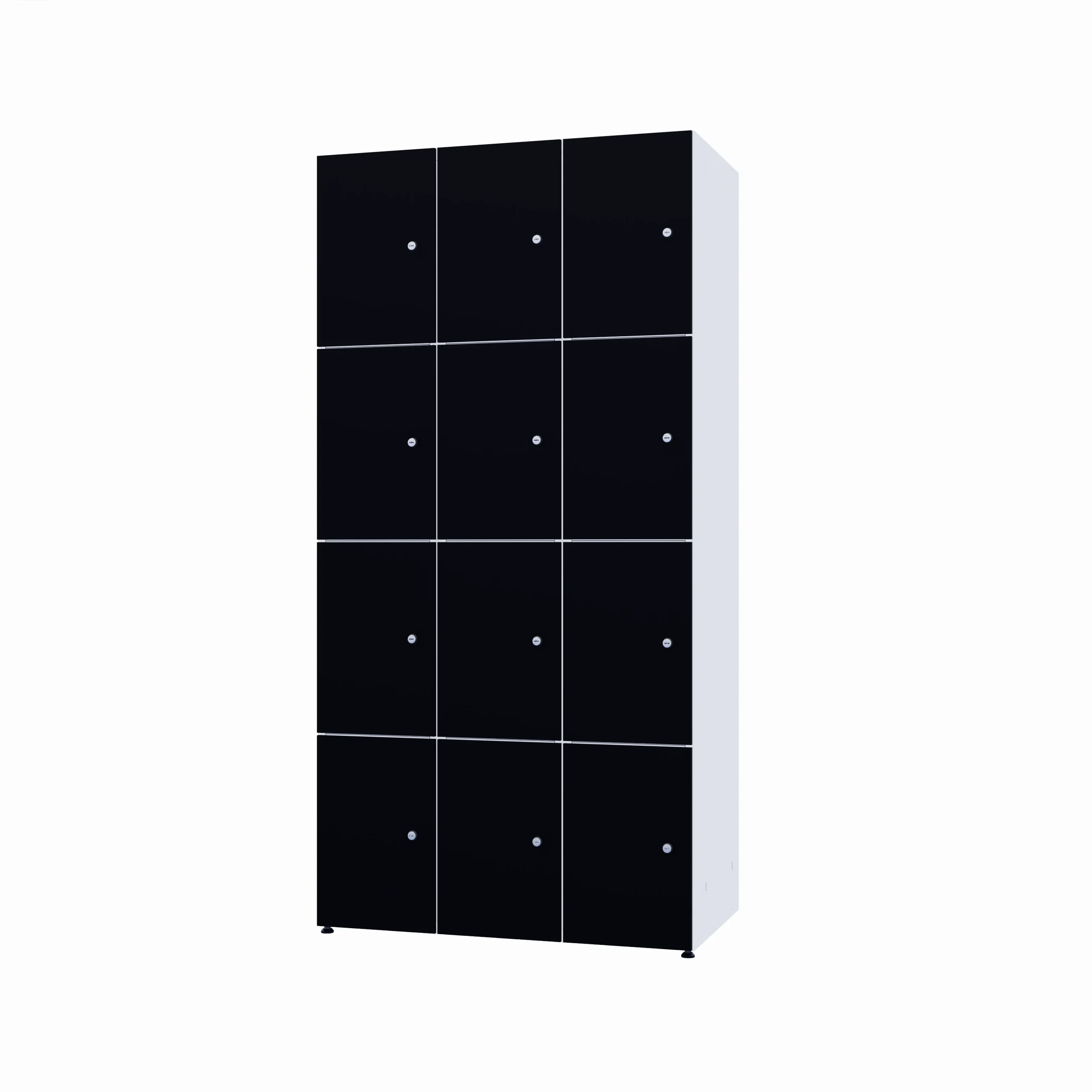 Modularer Metallschrank mit HPL-Beschichtung – Combo, 4 Ebenen - Image 66