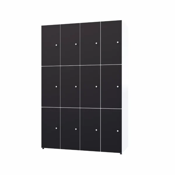 Modularer Metallschrank mit HPL-Beschichtung – Combo