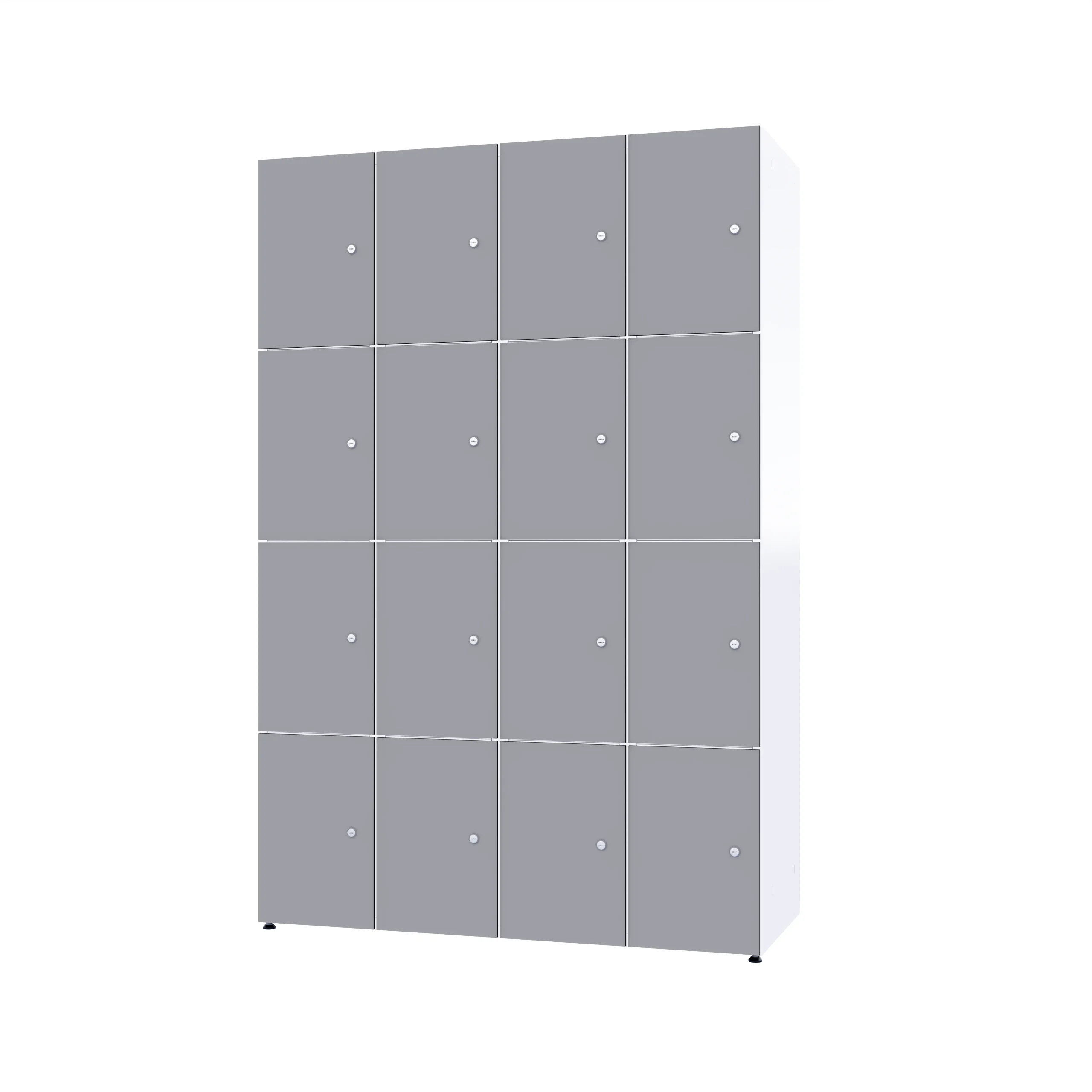 Modularer Metallschrank mit HPL-Beschichtung – Combo, 4 Ebenen - Image 97