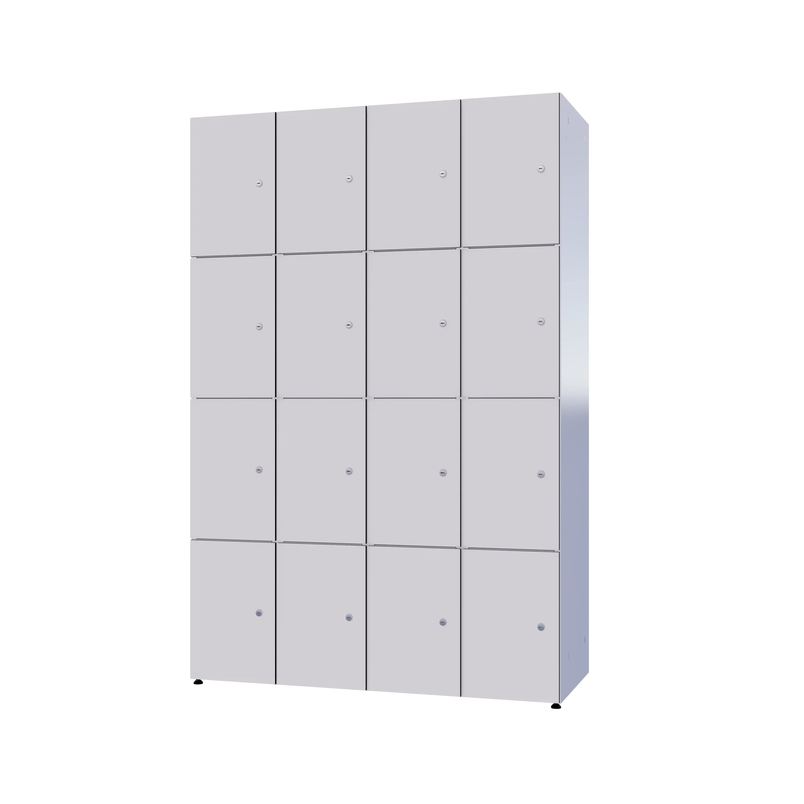 Modularer Metallschrank mit HPL-Beschichtung – Combo, 4 Ebenen - Image 95