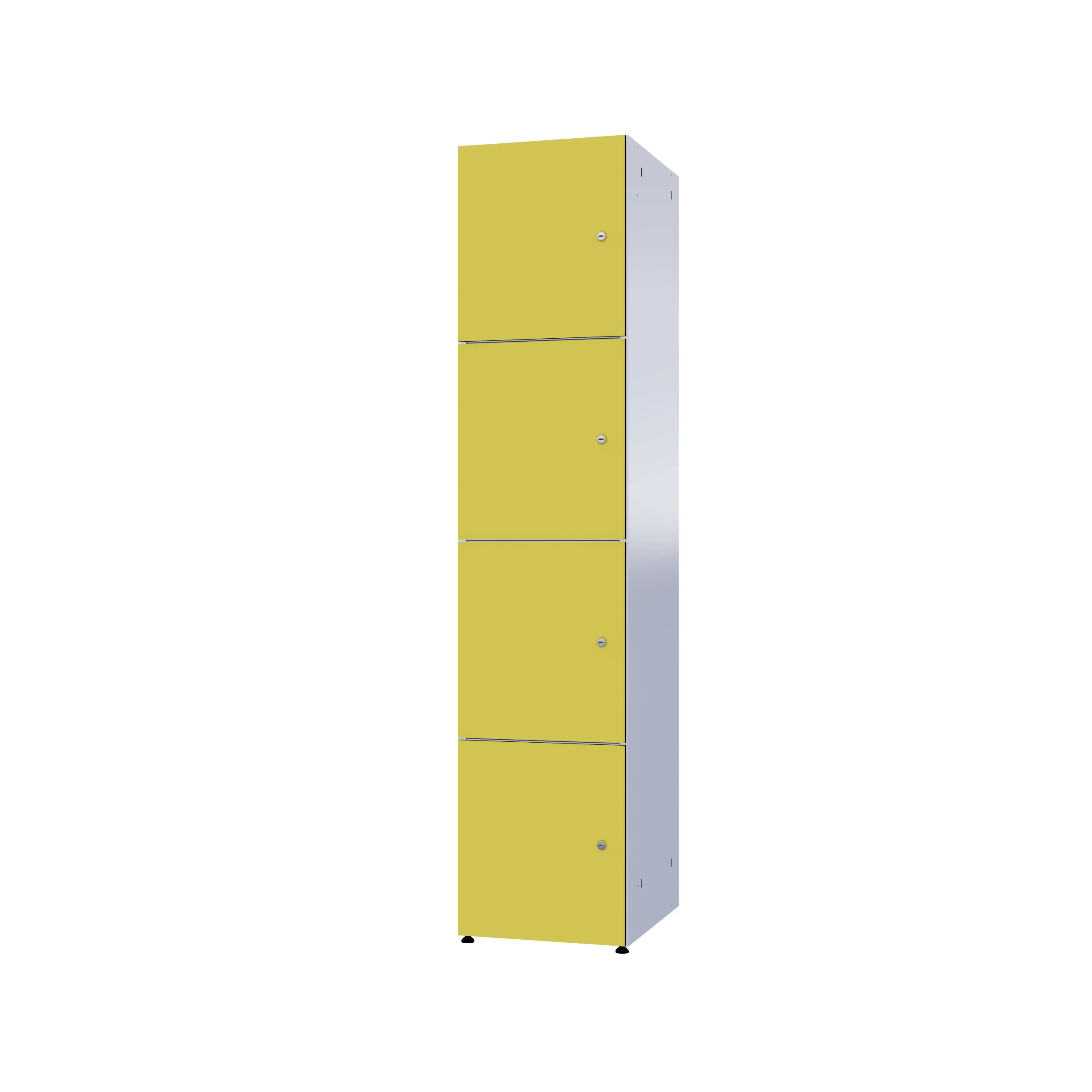 Modularer Metallschrank mit HPL-Beschichtung – Combo, 4 Ebenen - Image 29
