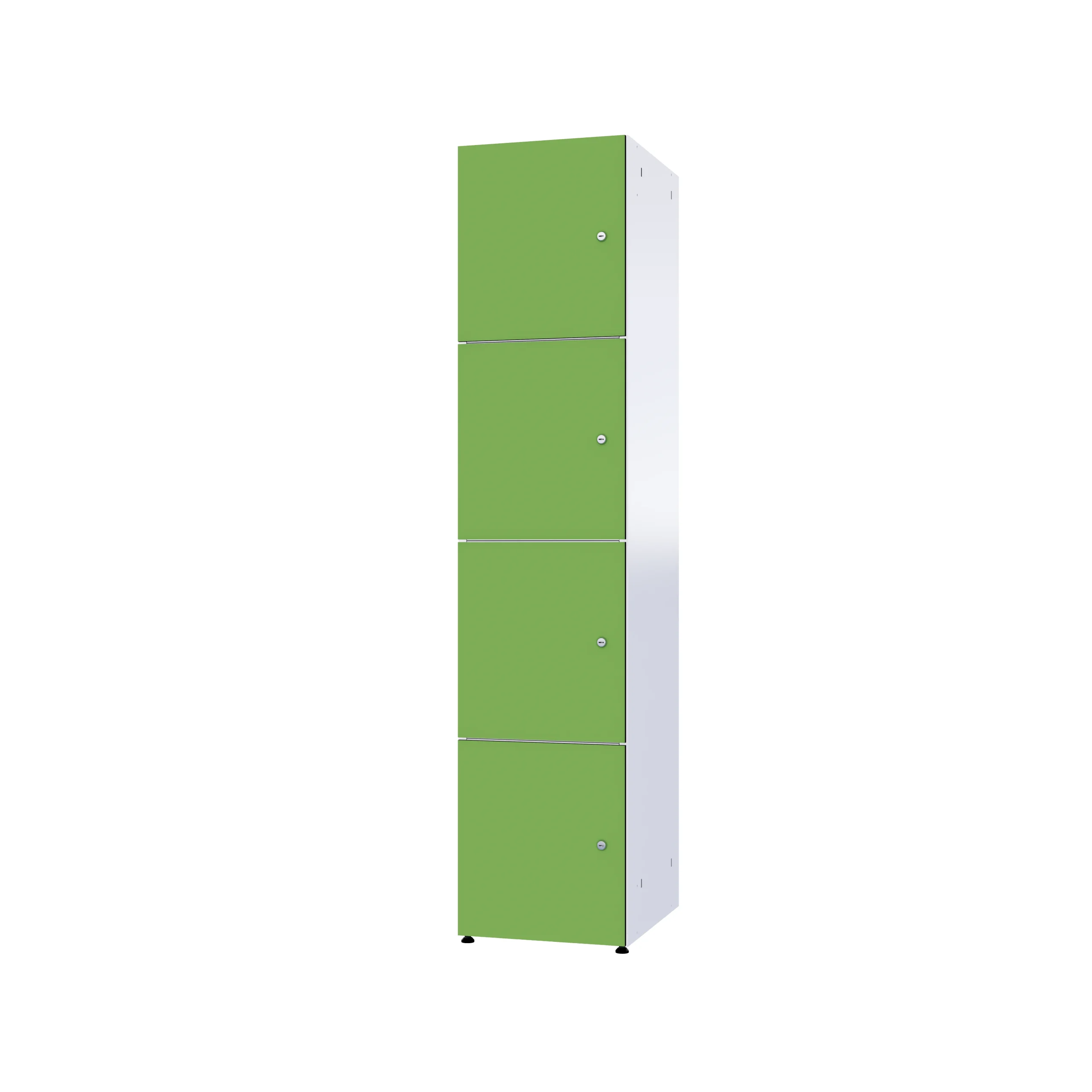 Modularer Metallschrank mit HPL-Beschichtung – Combo, 4 Ebenen - Image 22