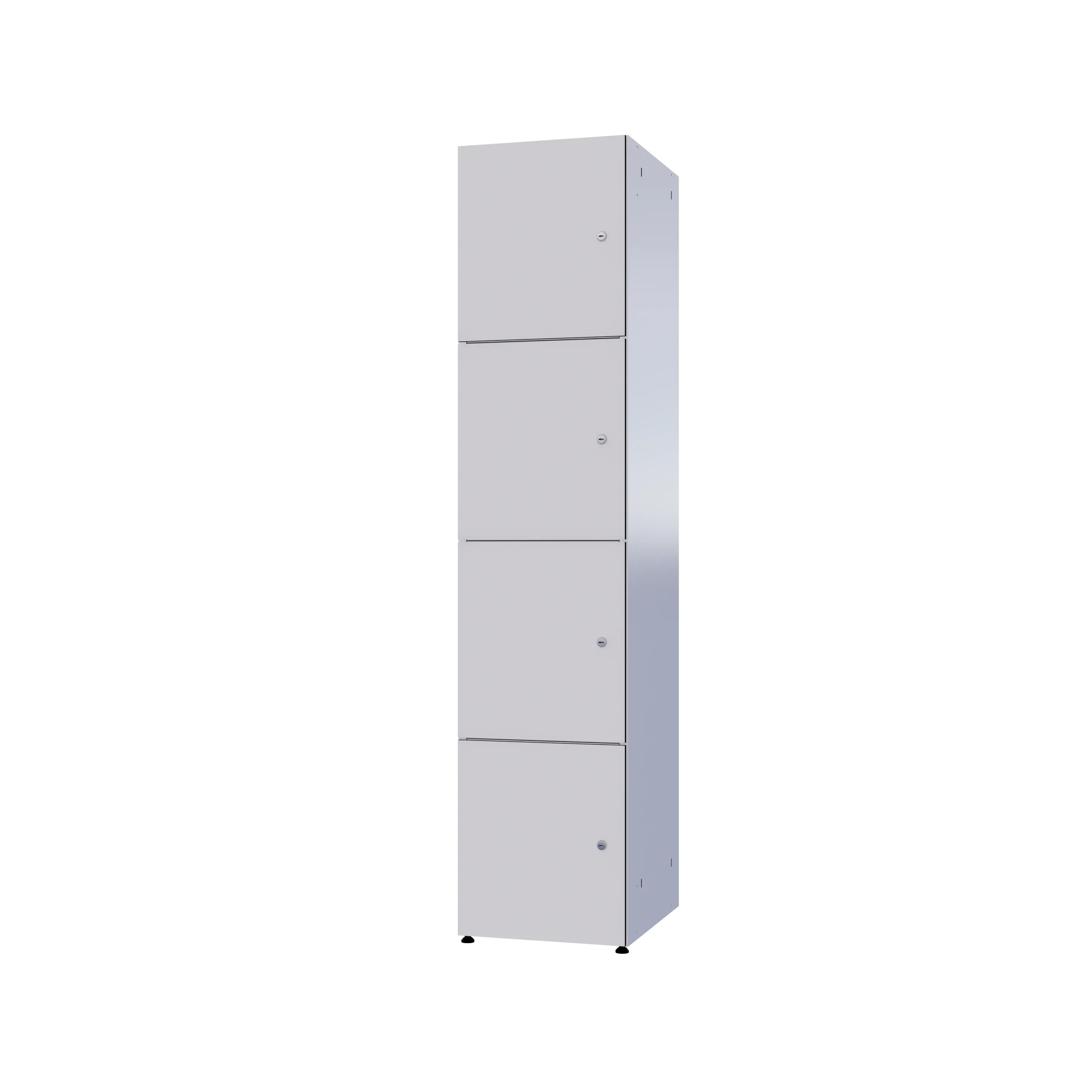 Modularer Metallschrank mit HPL-Beschichtung – Combo, 4 Ebenen - Image 17
