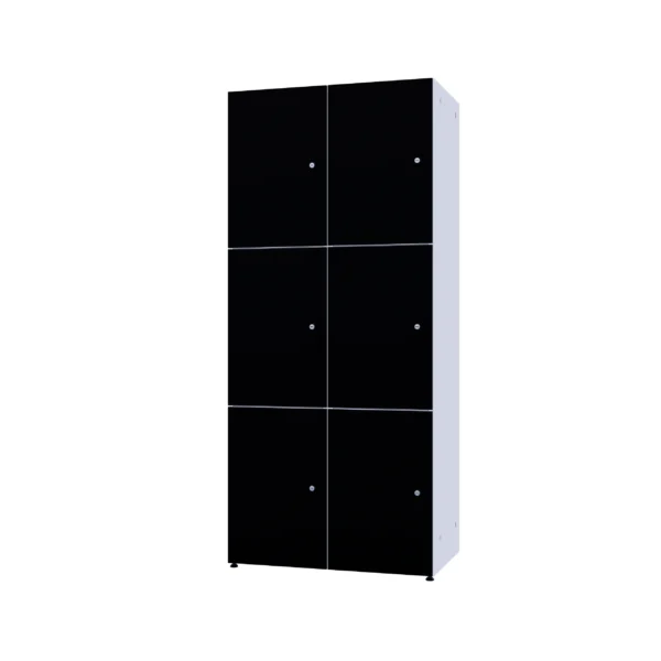 Modularer Metallschrank mit HPL-Beschichtung – Combo