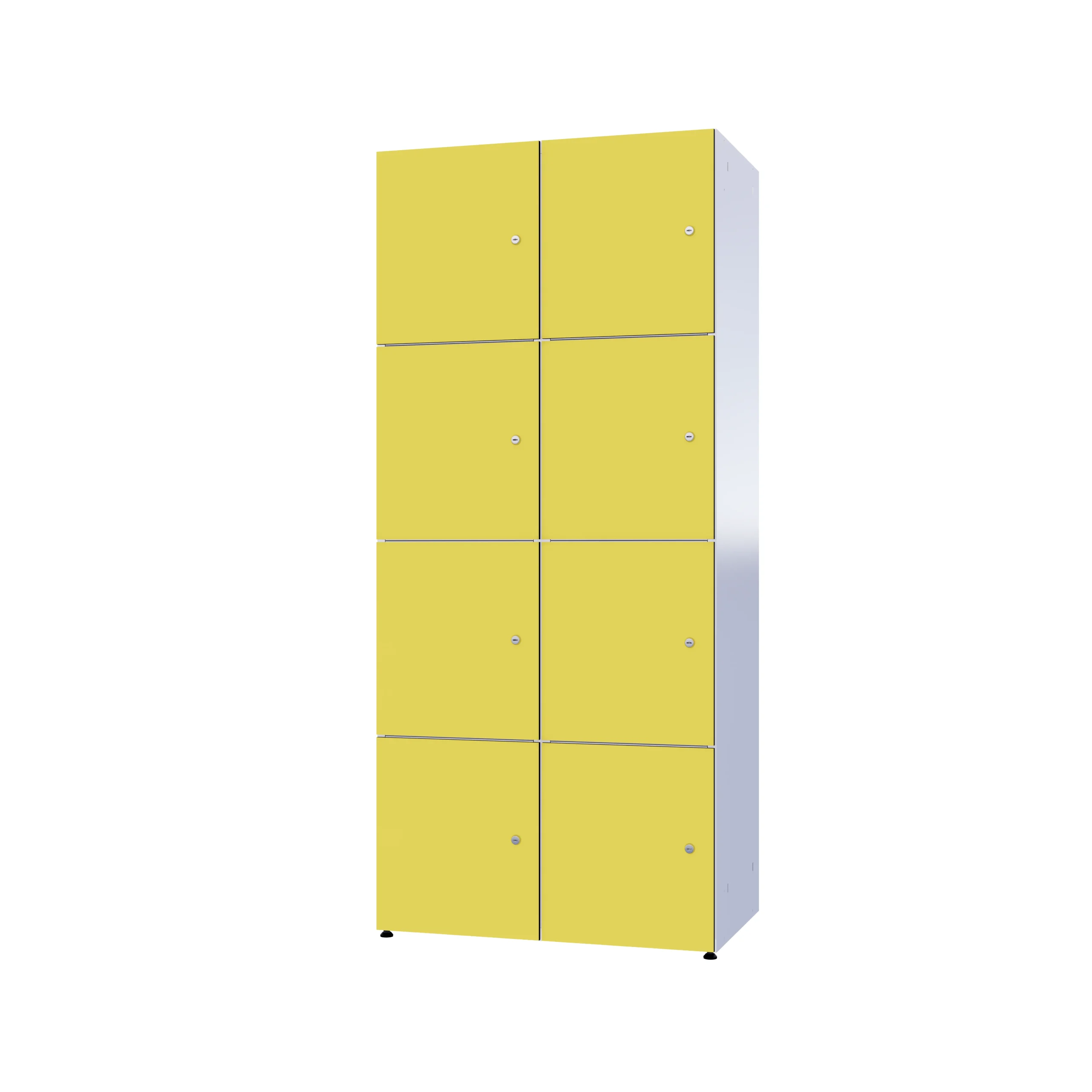Modularer Metallschrank mit HPL-Beschichtung – Combo, 4 Ebenen - Image 57