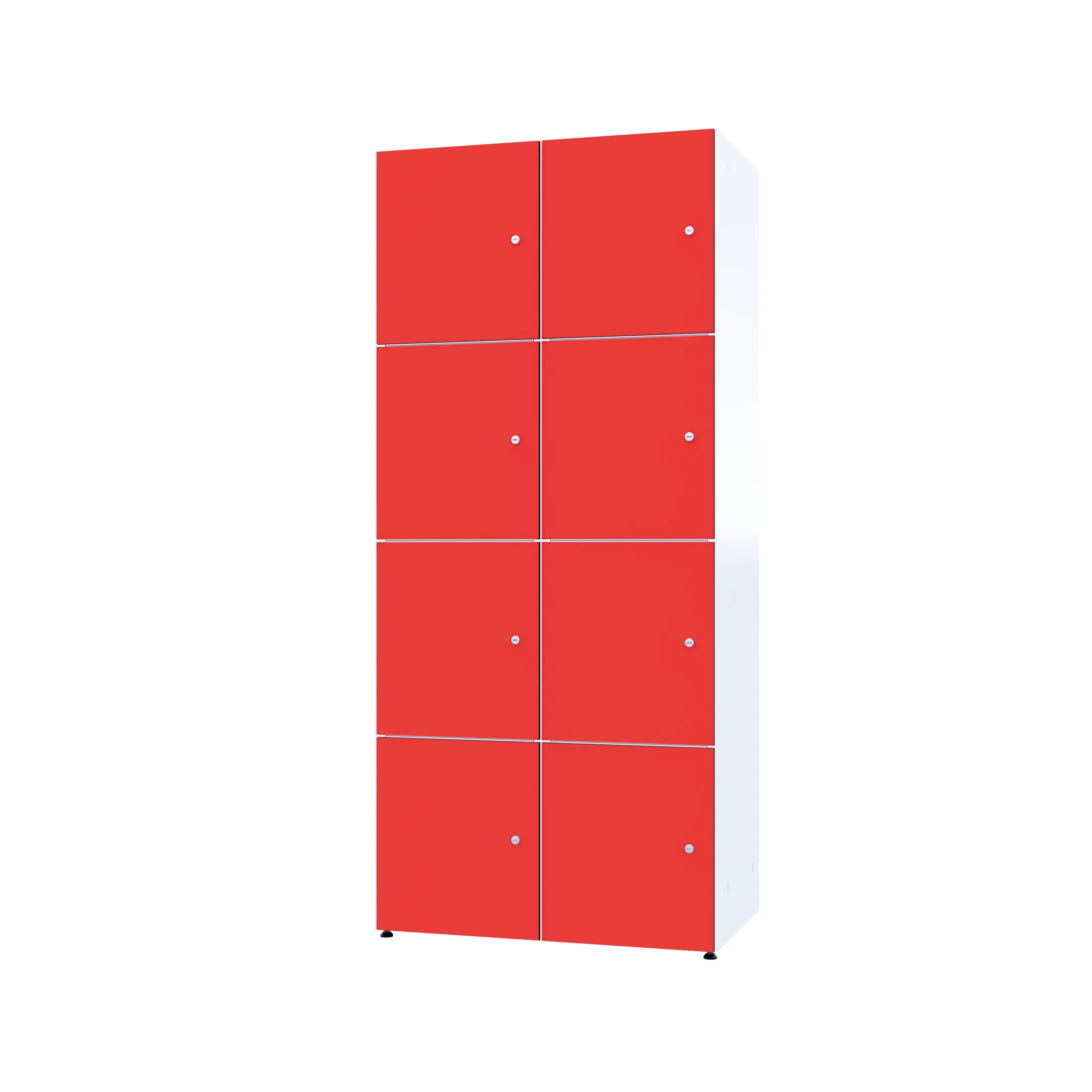 Modularer Metallschrank mit HPL-Beschichtung – Combo, 4 Ebenen - Image 47