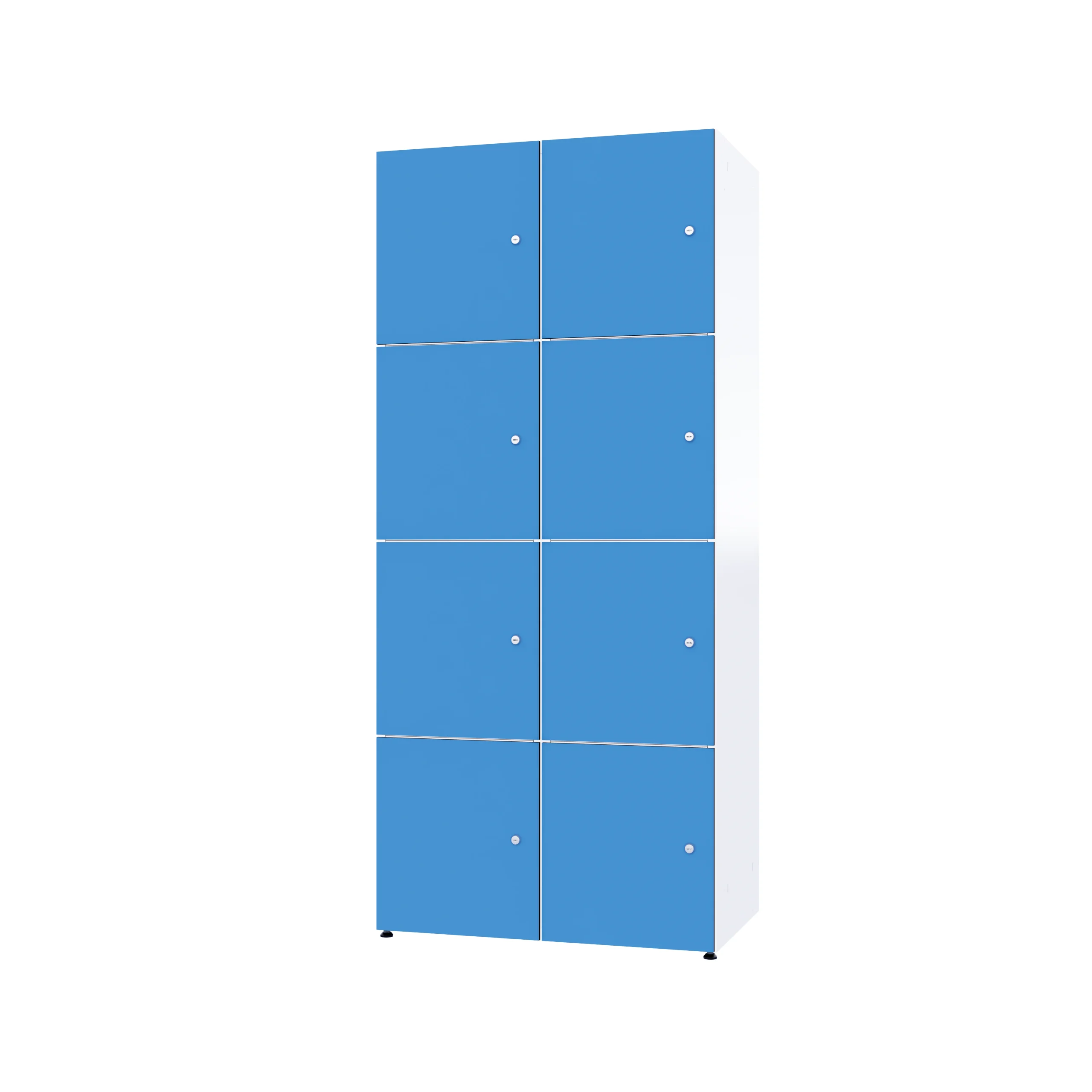 Modularer Metallschrank mit HPL-Beschichtung – Combo, 4 Ebenen - Image 55