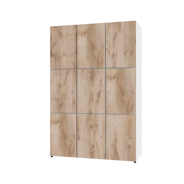 Modularer Metallschrank mit HPL-Beschichtung – Combo