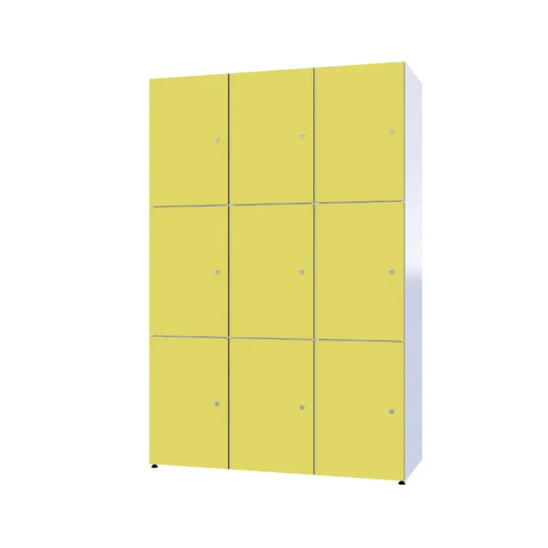 Modularer Metallschrank mit HPL-Beschichtung – Combo