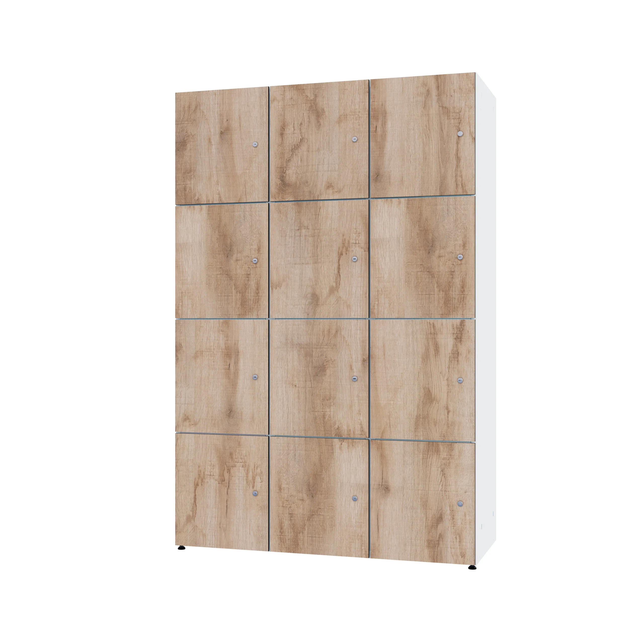 Modularer Metallschrank mit HPL-Beschichtung – Combo, 4 Ebenen - Image 79