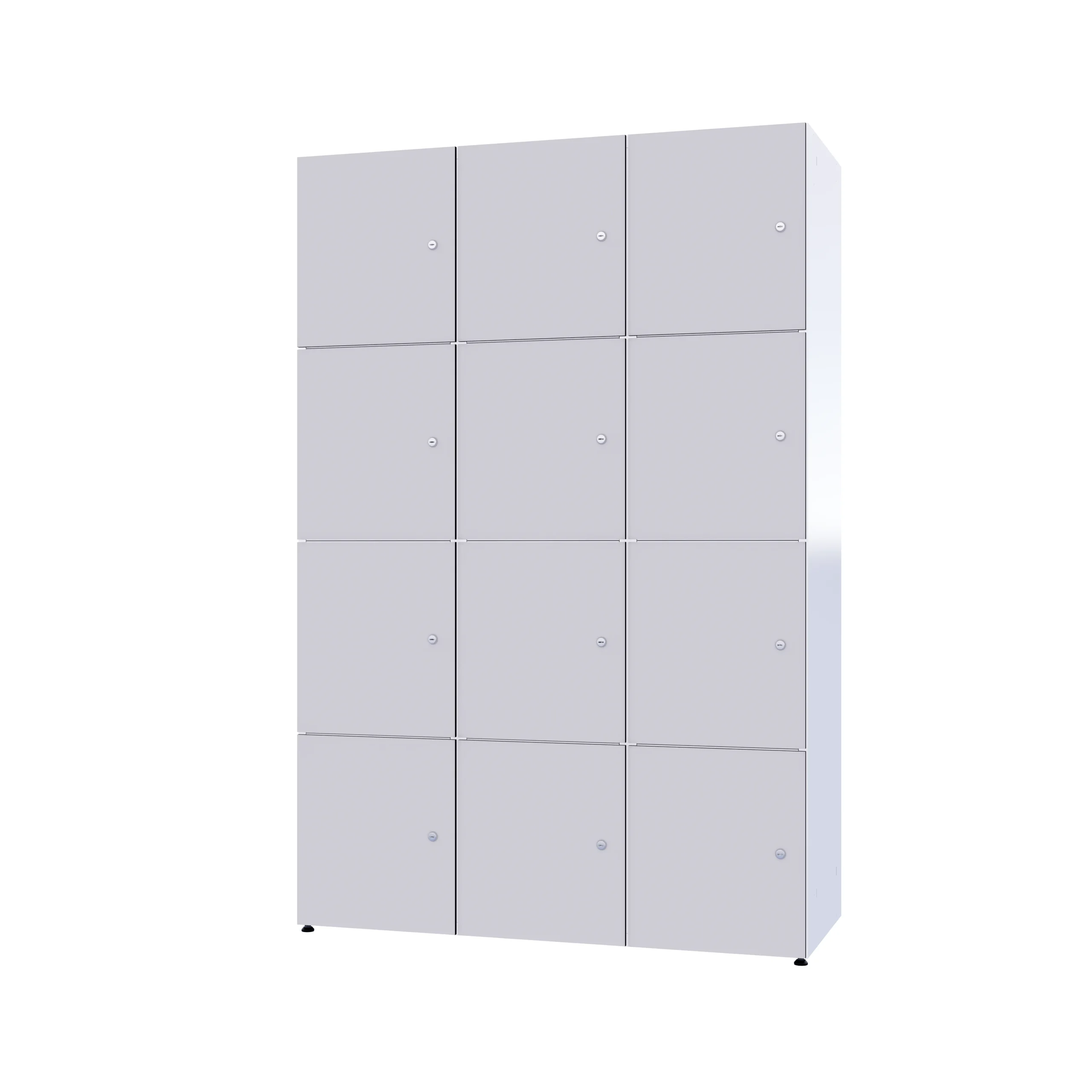 Modularer Metallschrank mit HPL-Beschichtung – Combo, 4 Ebenen - Image 84