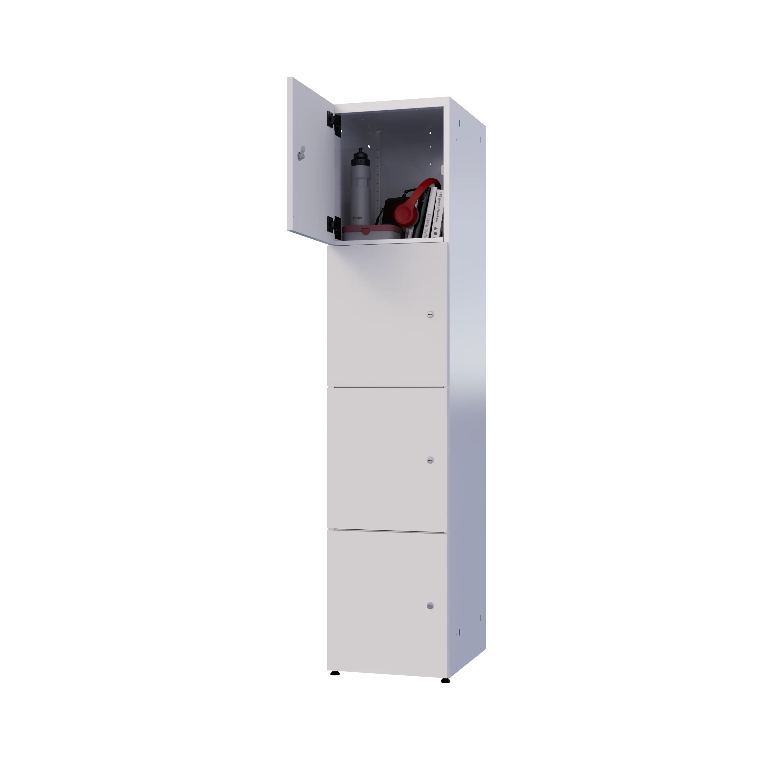 Modułowa szafka metal z LPW - Combo 4 poziomy - Image 8