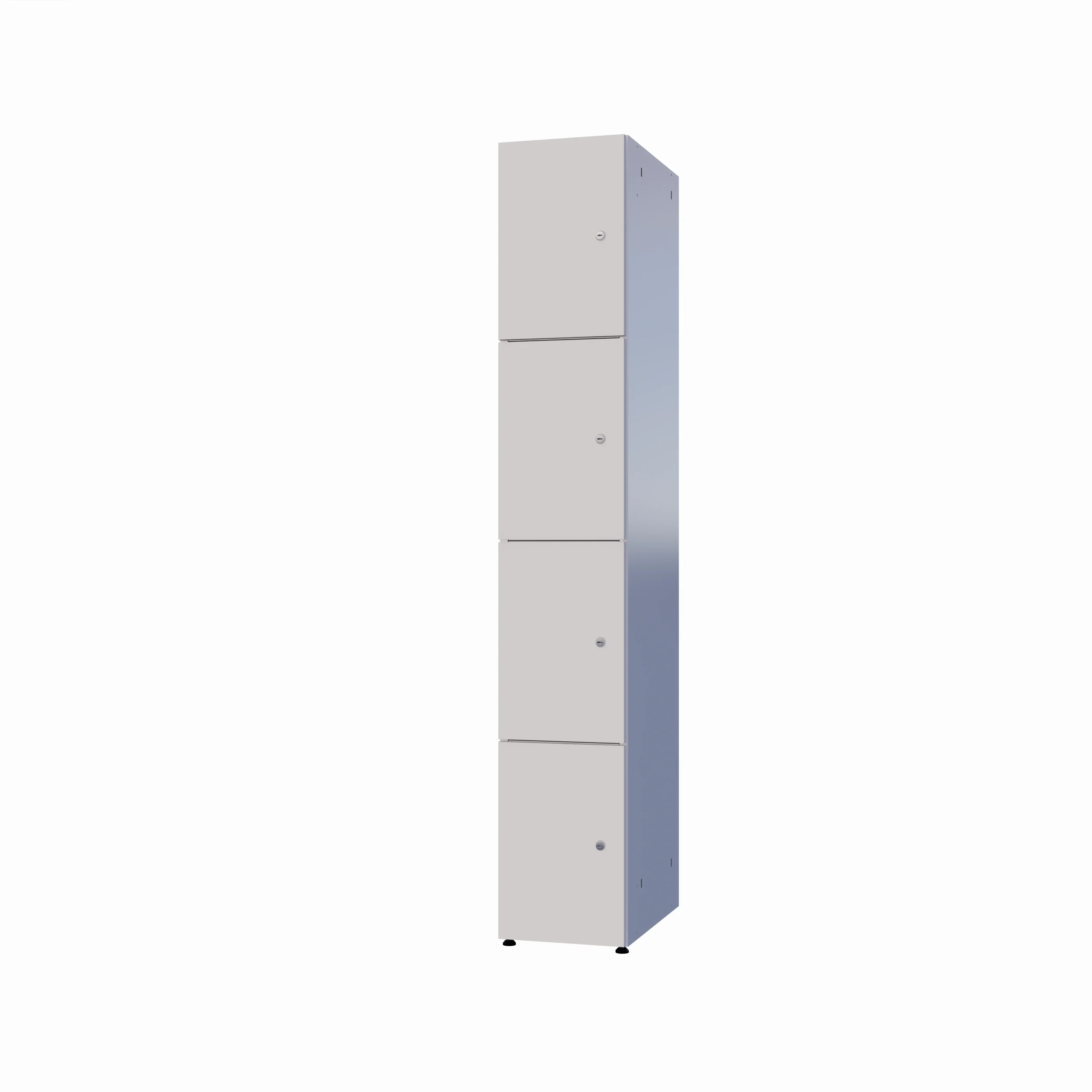 Modułowa szafka metal z LPW - Combo 4 poziomy