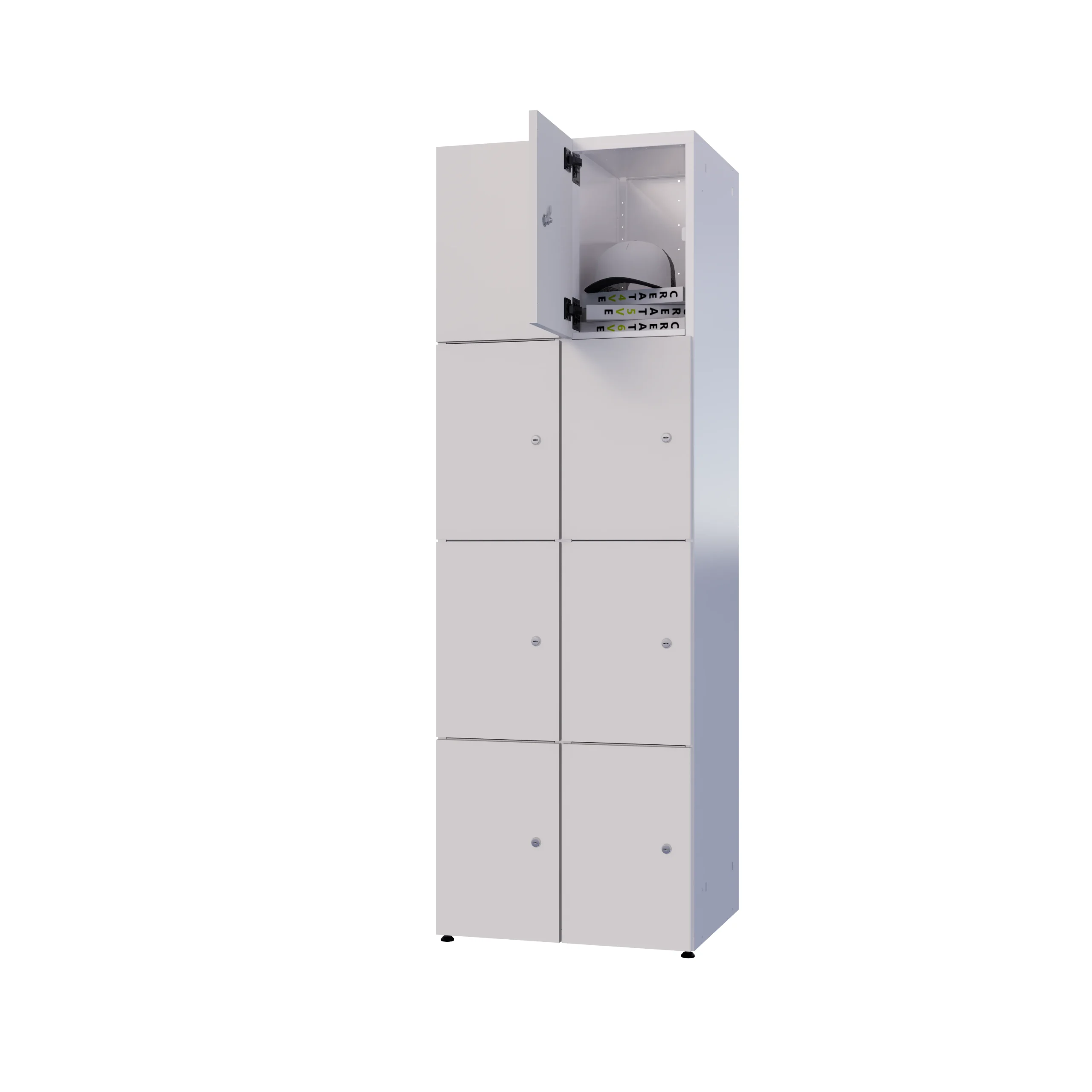 Modułowa szafka metal z LPW - Combo 4 poziomy - Image 14