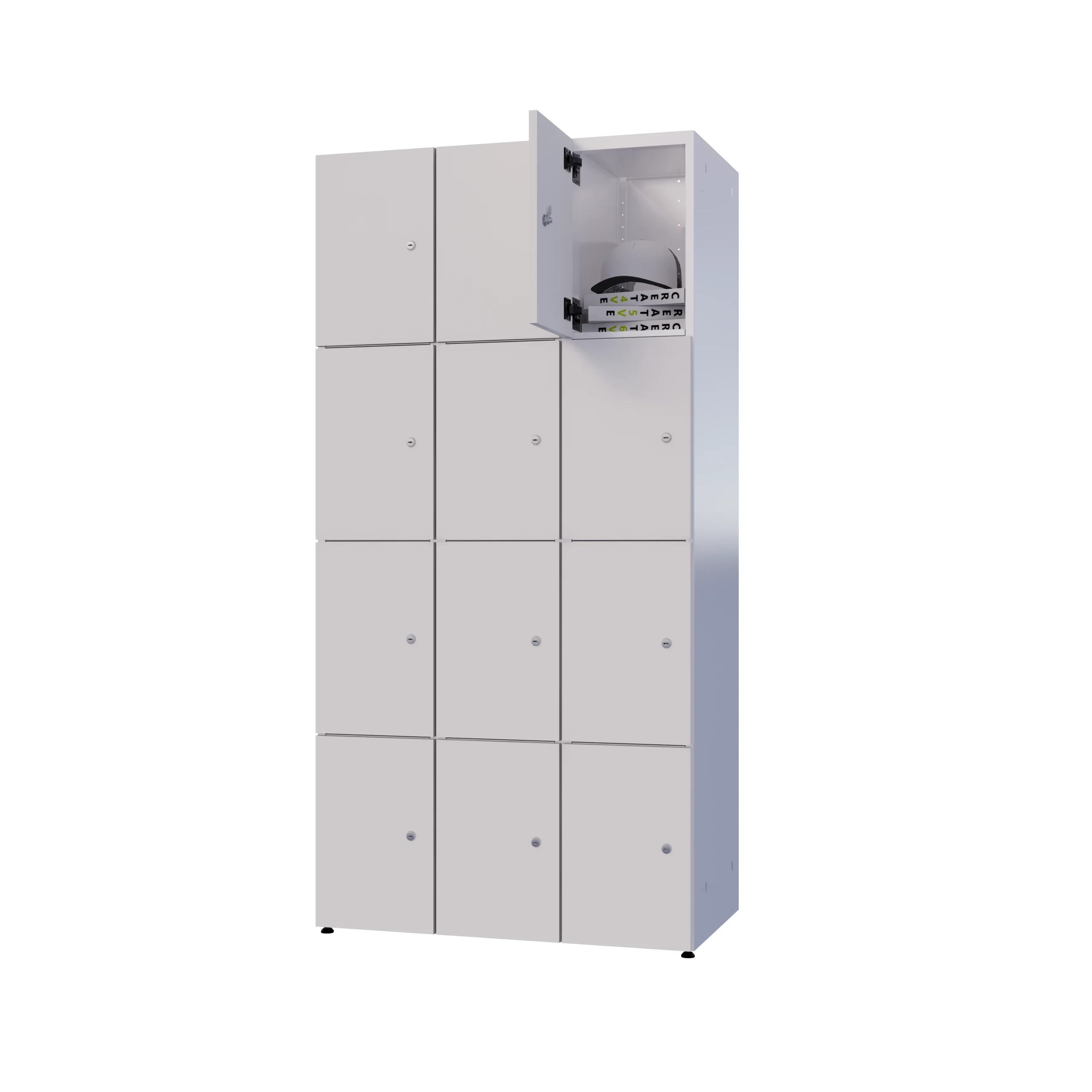 Modułowa szafka metal z LPW - Combo 4 poziomy - Image 26