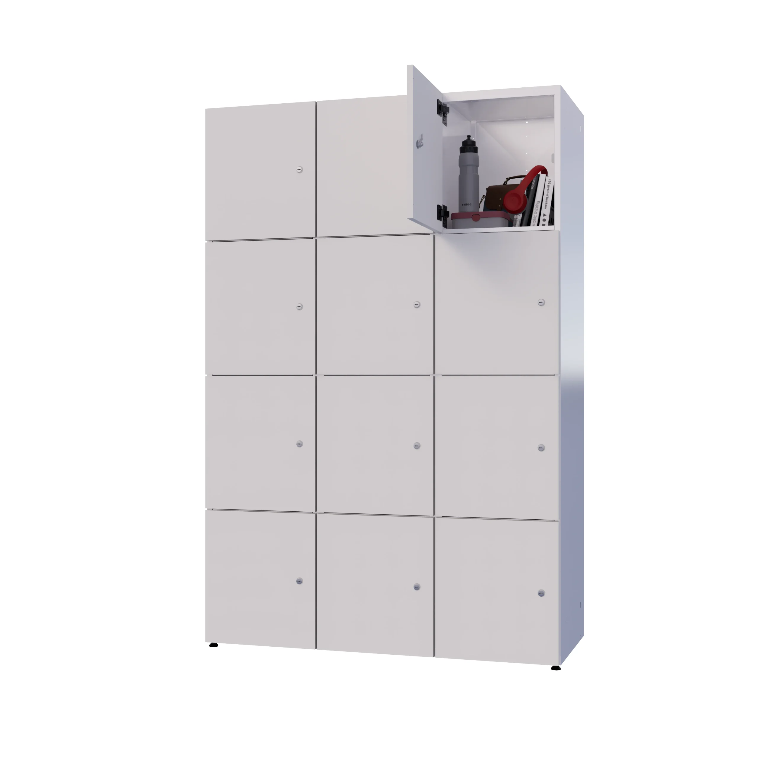 Modułowa szafka metal z LPW - Combo 4 poziomy - Image 32