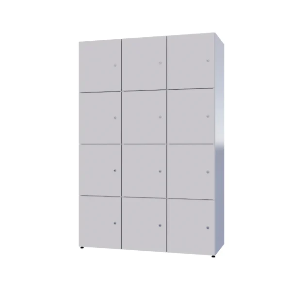 Modułowa szafka metal z LPW - Combo 4 poziomy